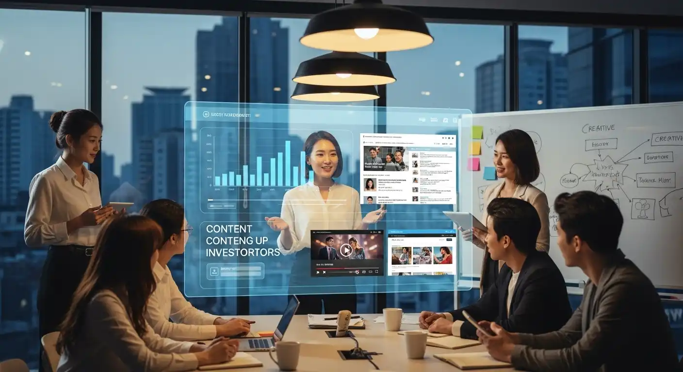 <img src="digital_startup_ecosystem_content_core.webp" alt="디지털 창업 생태계에서 콘텐츠가 투자자와 고객의 관심을 사로잡는 핵심 역할 이미지 입니다">
