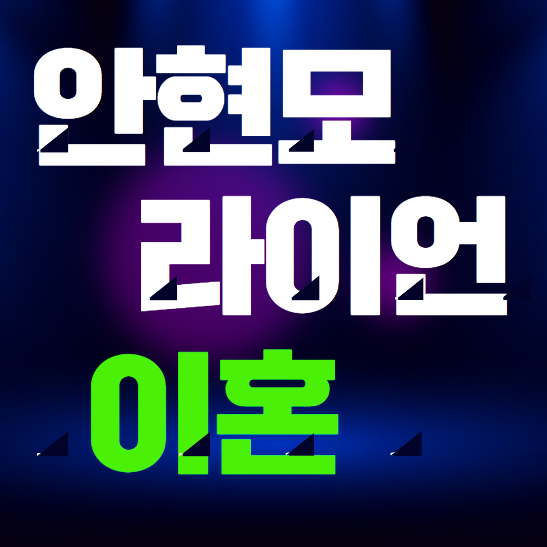 안현모 라이언 이혼