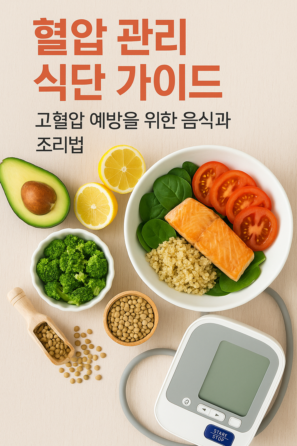혈압 관리 식단 가이드