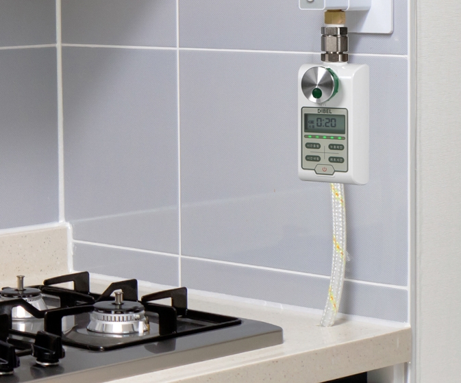 도시가스 연결 신청-연결모습