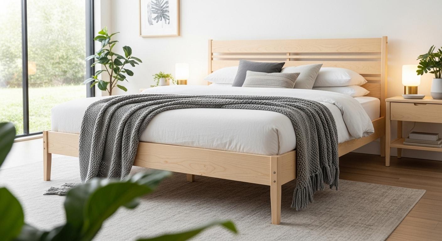 헷세드 침대 프레임