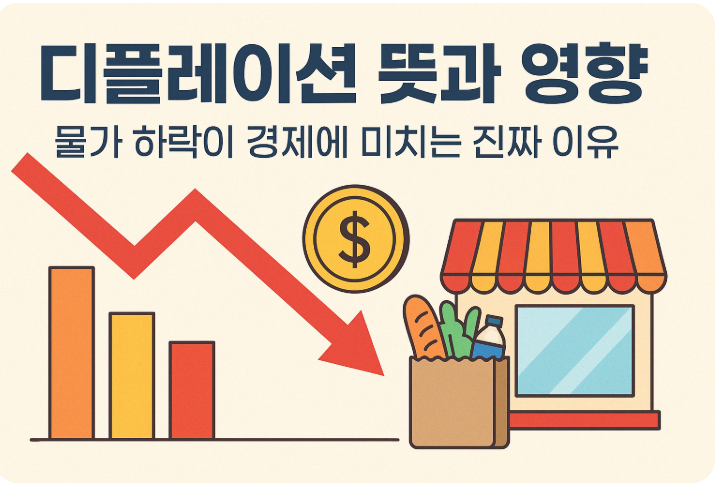 디플레이션 뜻과 영향