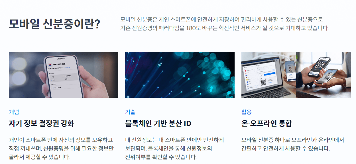 모바일 주민등록증 신청 방법 및 활용법 총정리