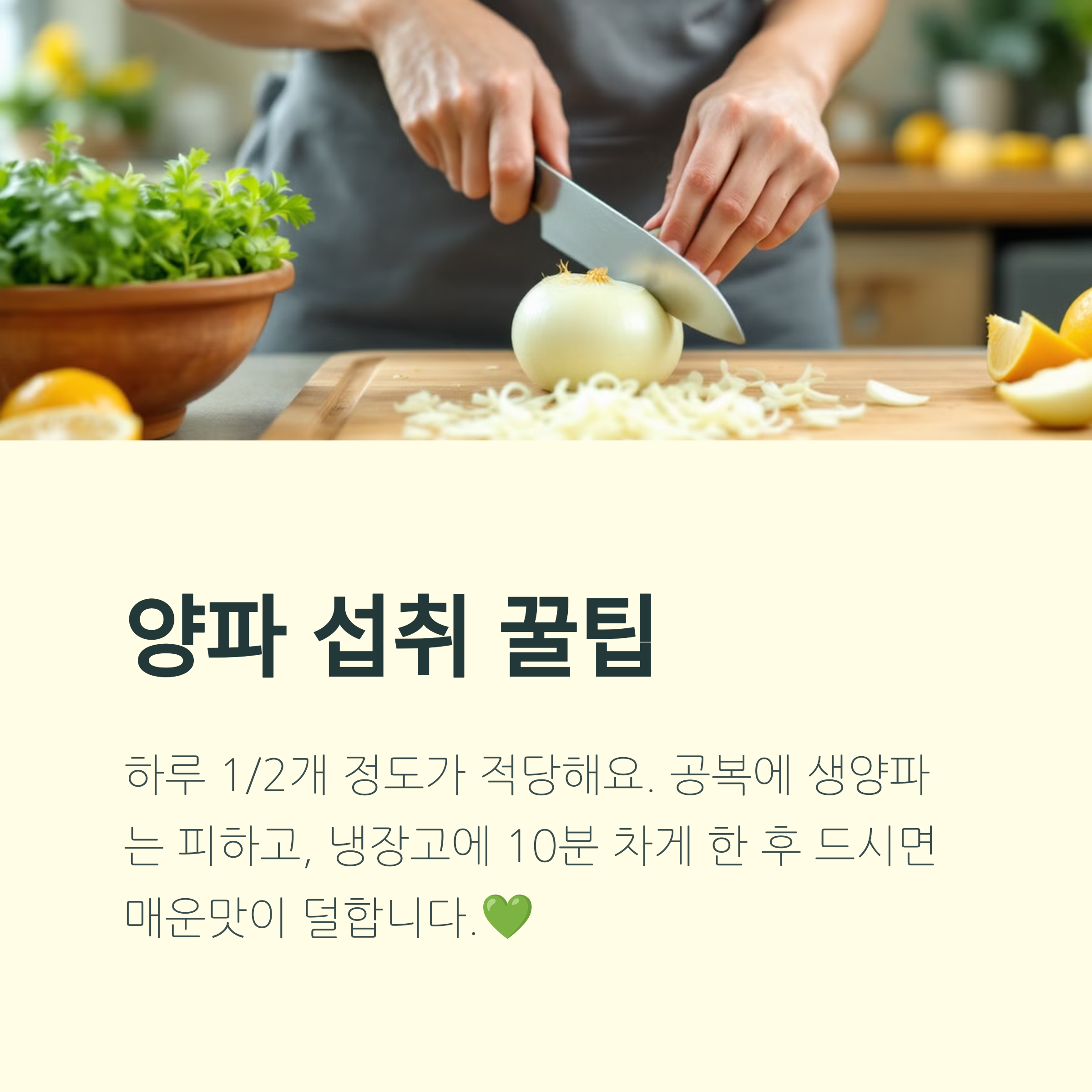 양파섭취 꿀팁