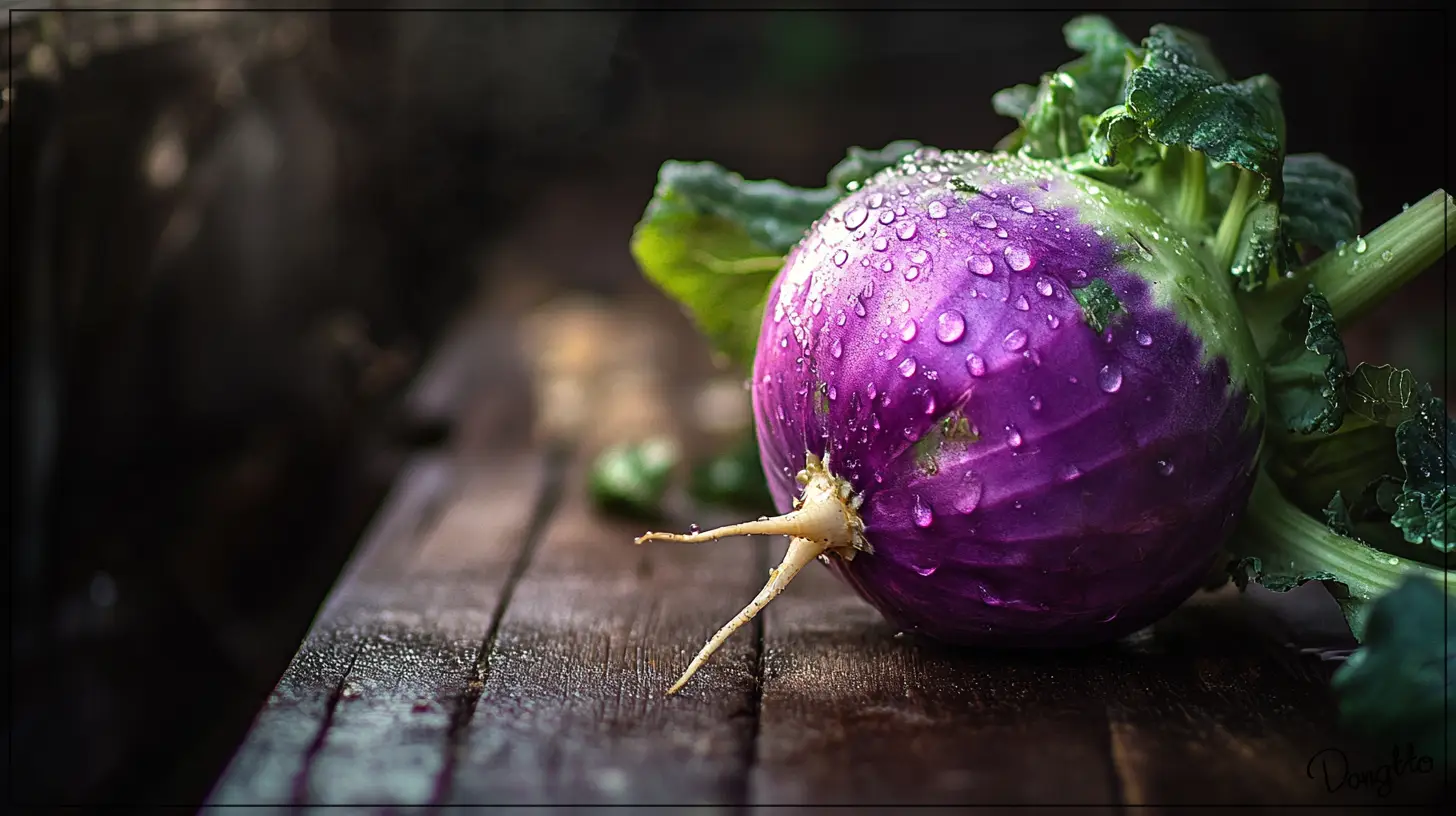 콜라비-먹는-법-설명을-위한-콜라비의-외관-모습