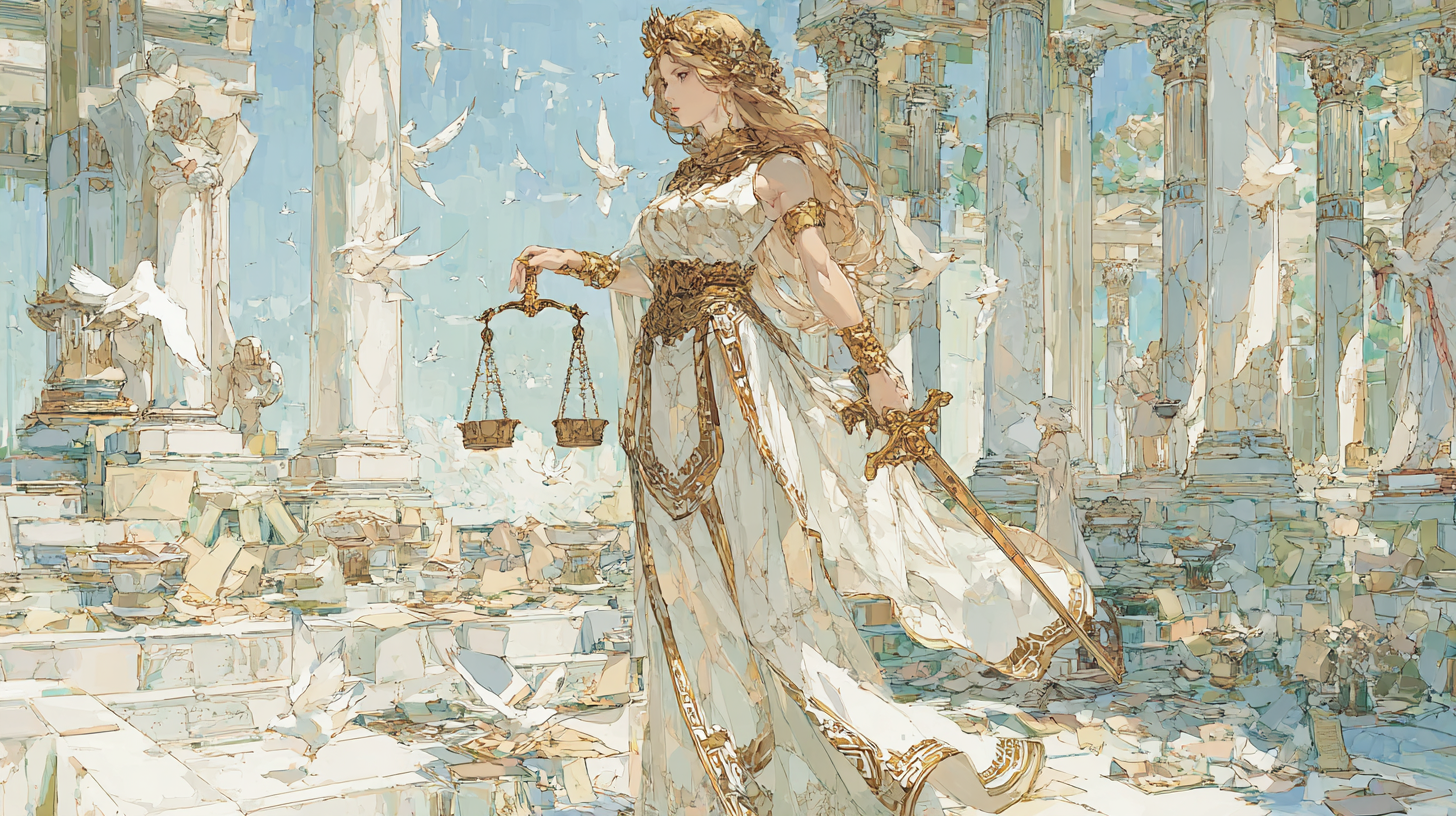 디케: 법에서 정의, 질서까지 - 제우스가 인간 세상에 보낸 정의의 수호자