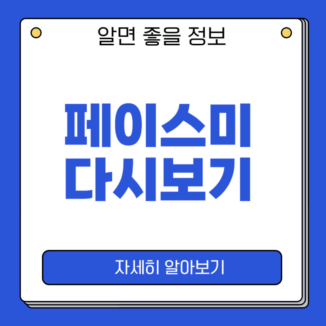 페이스미
