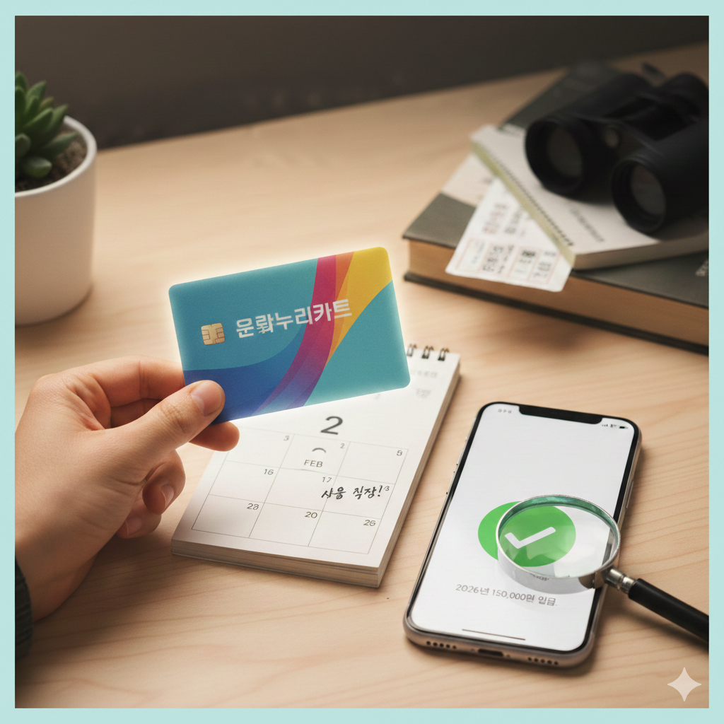 문화누리카드 충전일 지났는데 안 들어왔다면? 재발급 및 신청 방법