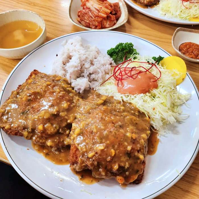 나혼자산다 나혼산 선정릉 논현 기사식당 옛날 돈가스 맛집