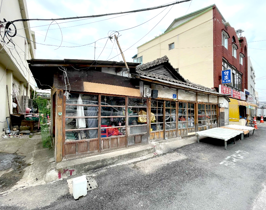 북평 소머리국밥 골목 전경