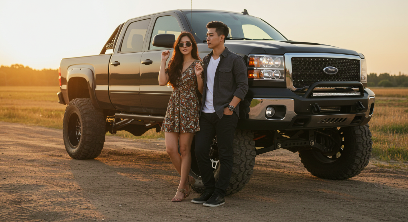 중고 1톤 화물차