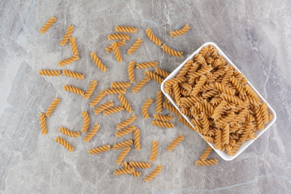 듀럼밀 파스타에는 비타민B와 철분,마그네슘이 풍부하다.