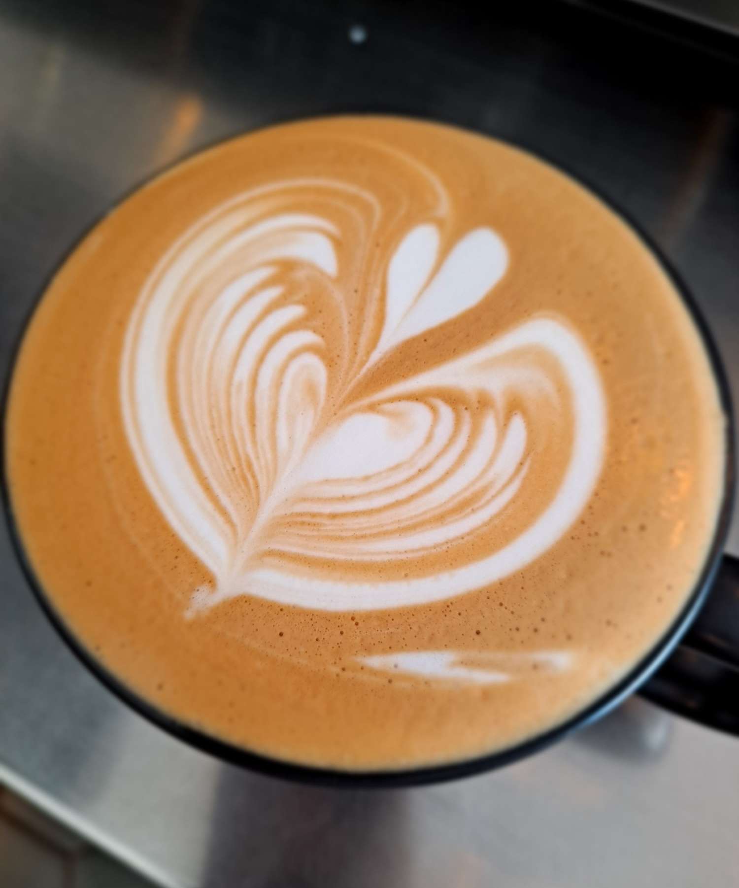 라떼아트 윙튤립