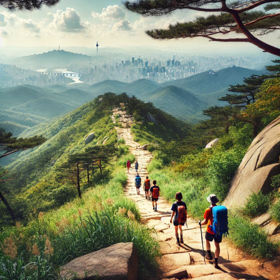 서울 인왕산 등산로