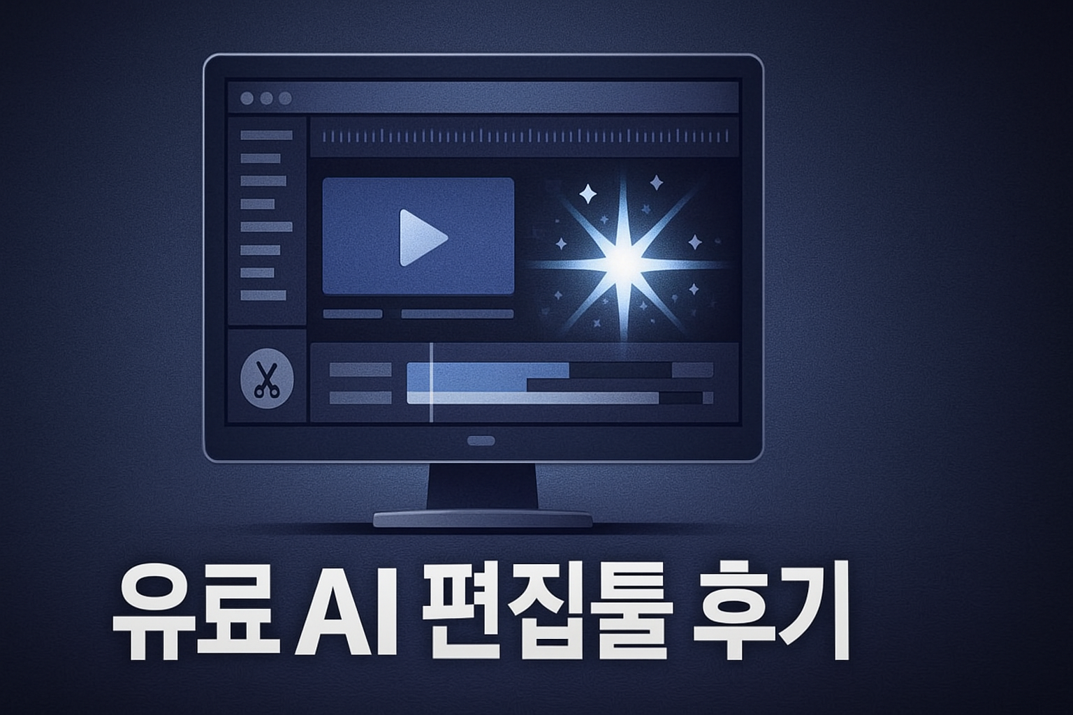 유료 AI 영상편집 툴 헤이젠 런웨이 디스크립트 비교 썸네일