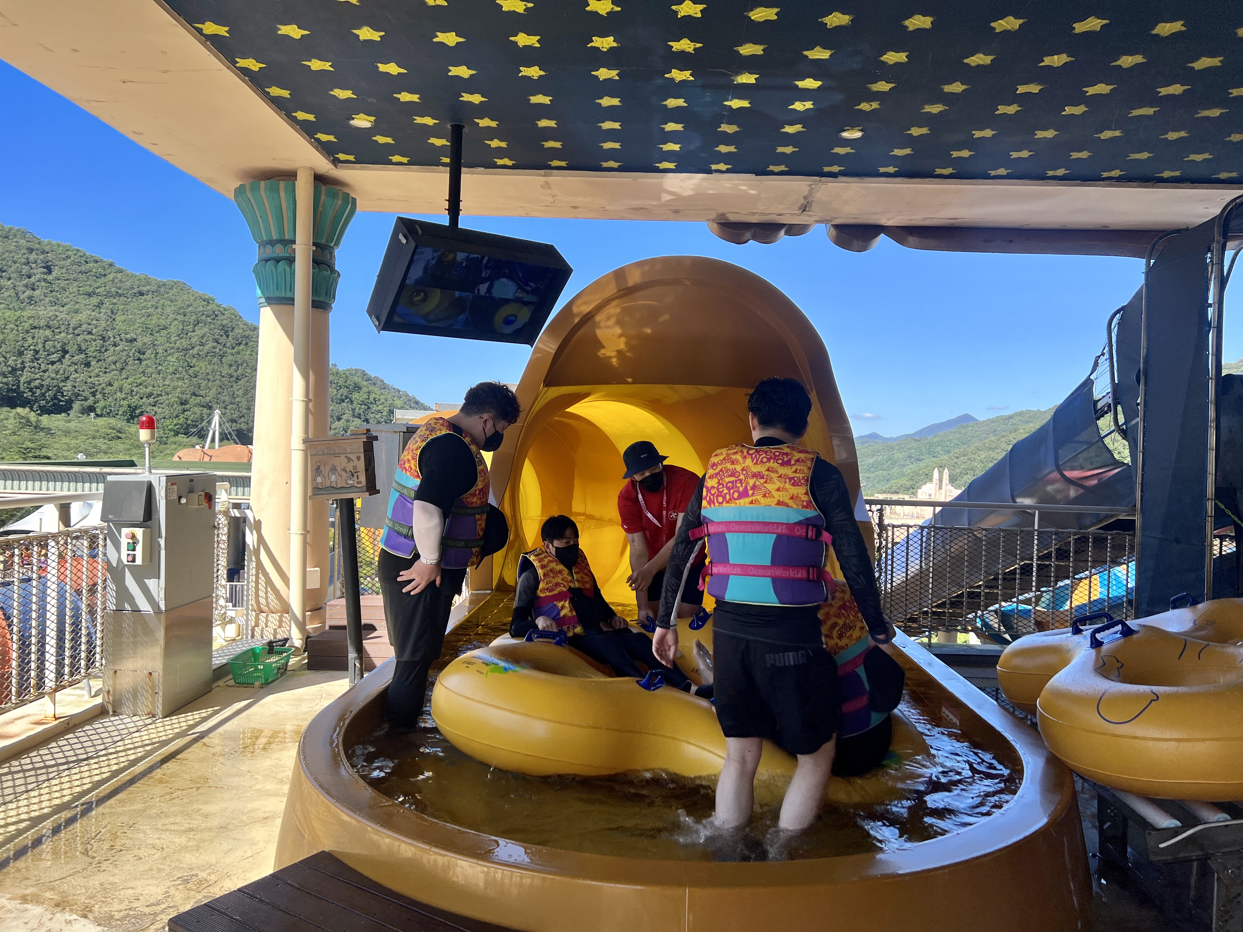 오션월드 더블 토네이도