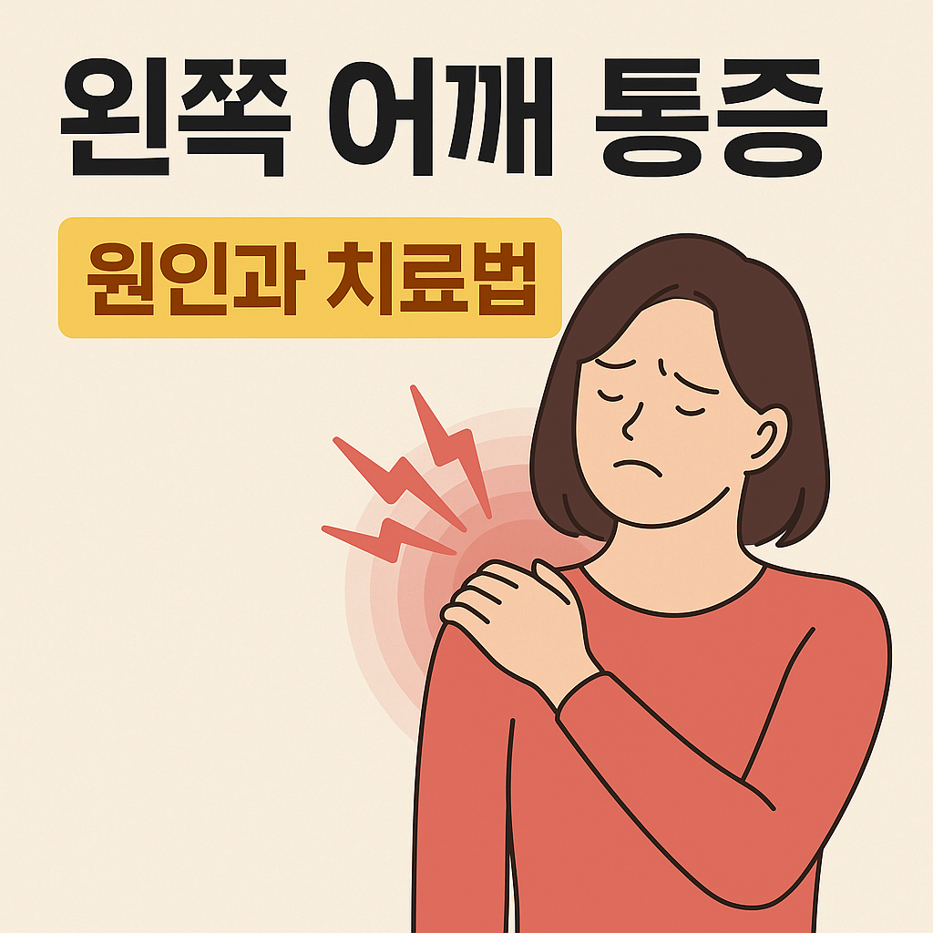 왼쪽 어깨 통증 원인과 치료법