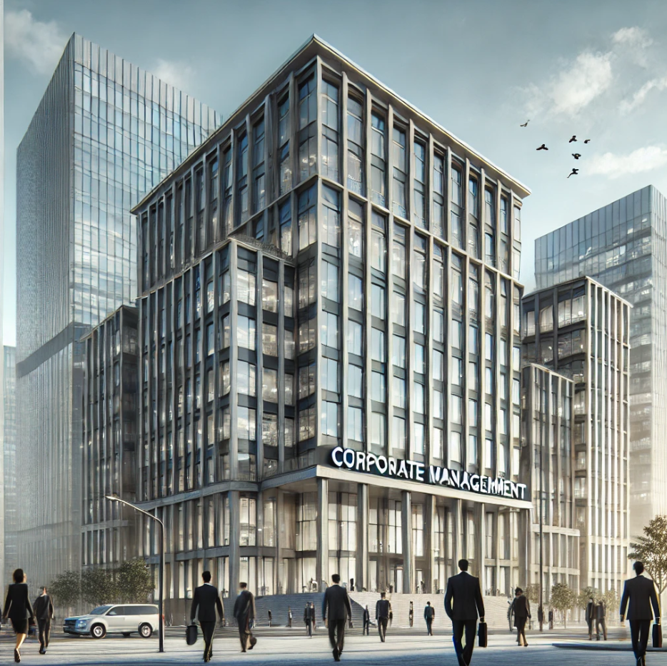 현대적인 사무실 건물