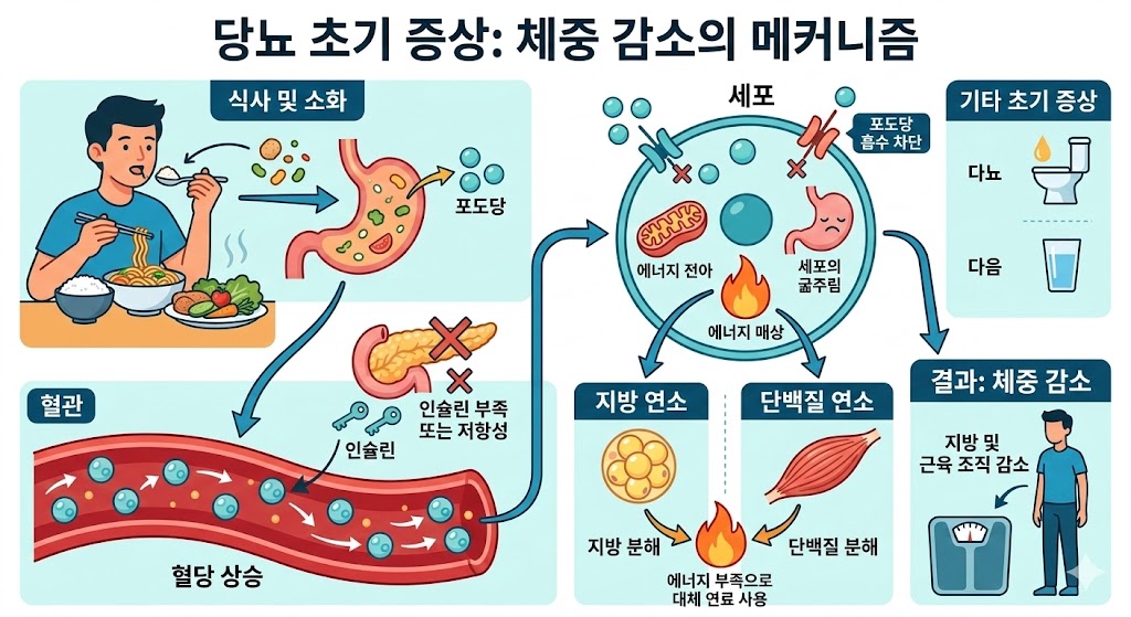 당뇨 초기증상, 내 몸이 보내는 위험 신호 5가지