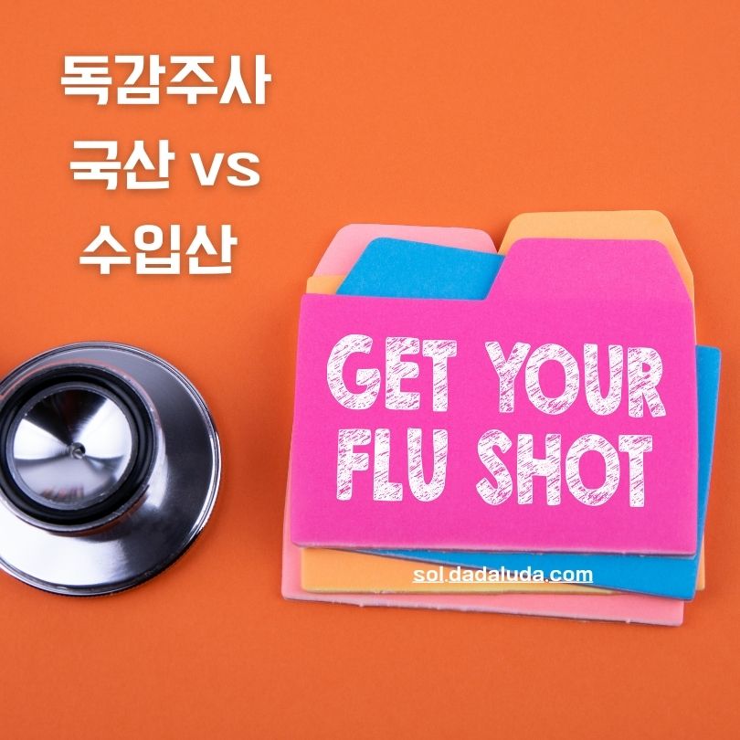 독감주사 국산 수입산 차이