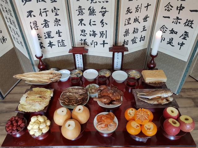 삼우제 상차림