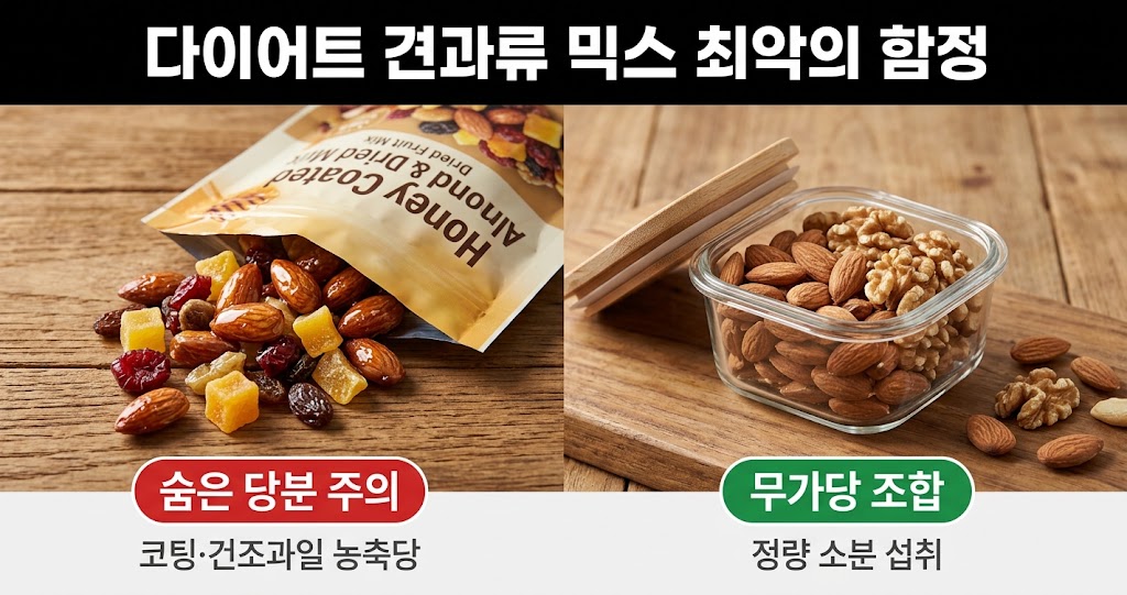 다이어트 견과류 믹스 혈당관리, 코팅넛 조합 이렇게 바꿔보세요