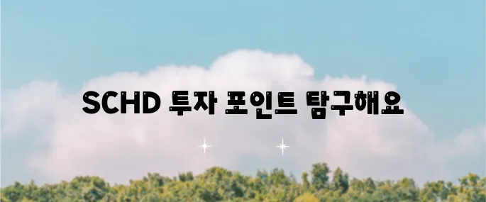 SCHD 주가와 배당금, 그리고 매수 타이밍에 대해 알아보자!