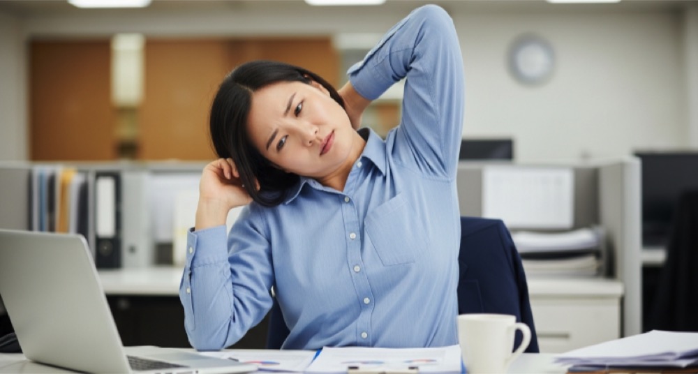 업무 중 피로 스트레칭