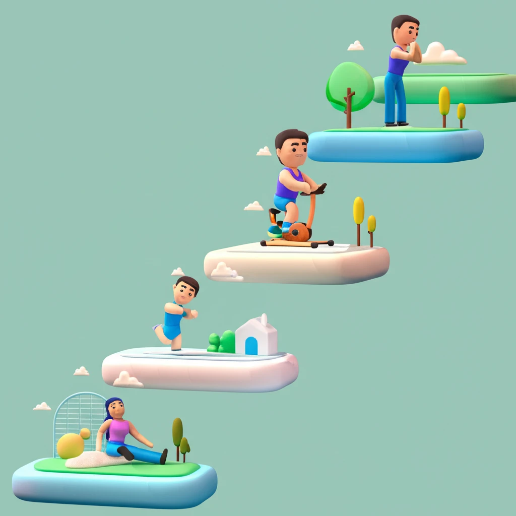 독감 회복 후 체력 회복을 위한 4단..