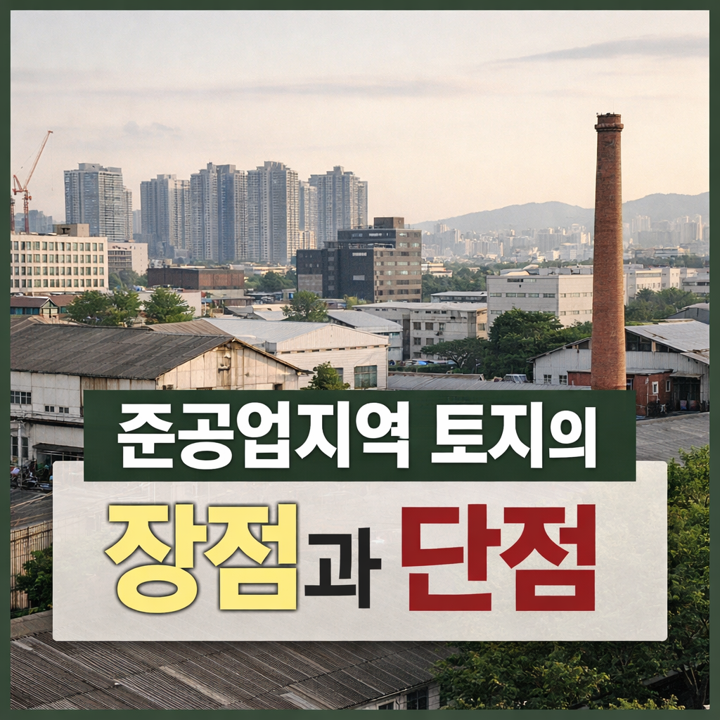 준공업지역 장단점