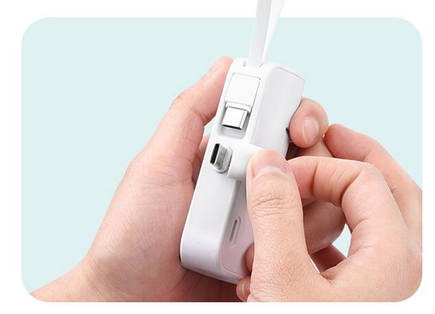 보조배터리5000의 젠더 보호캡