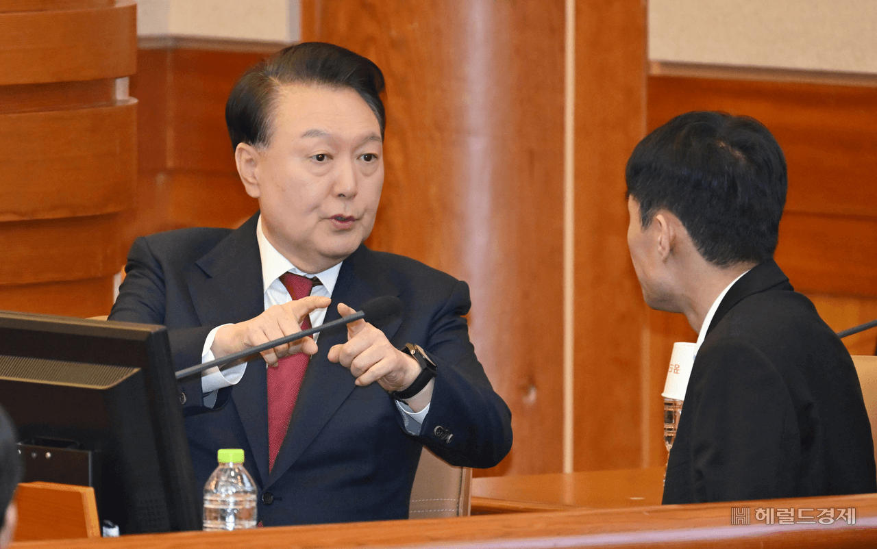 윤석열 전 대통령&amp;#44; 피고인 모습 촬영 허용