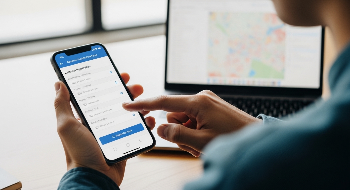 주민등록 사실조사 비대면
