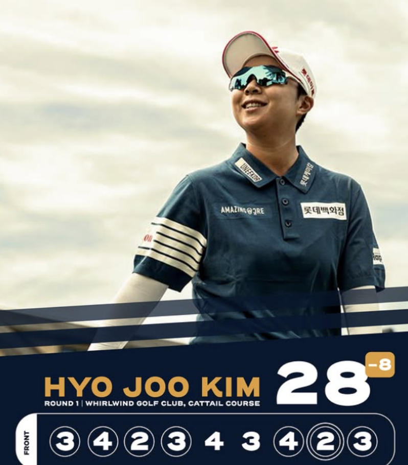 타이틀 방어와 2주 연속 우승 도전하는 김효주