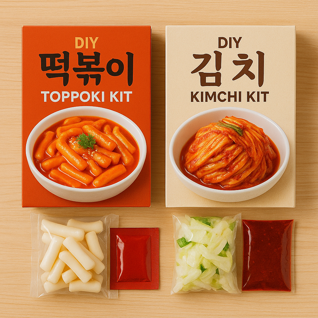 한국 음식 키트