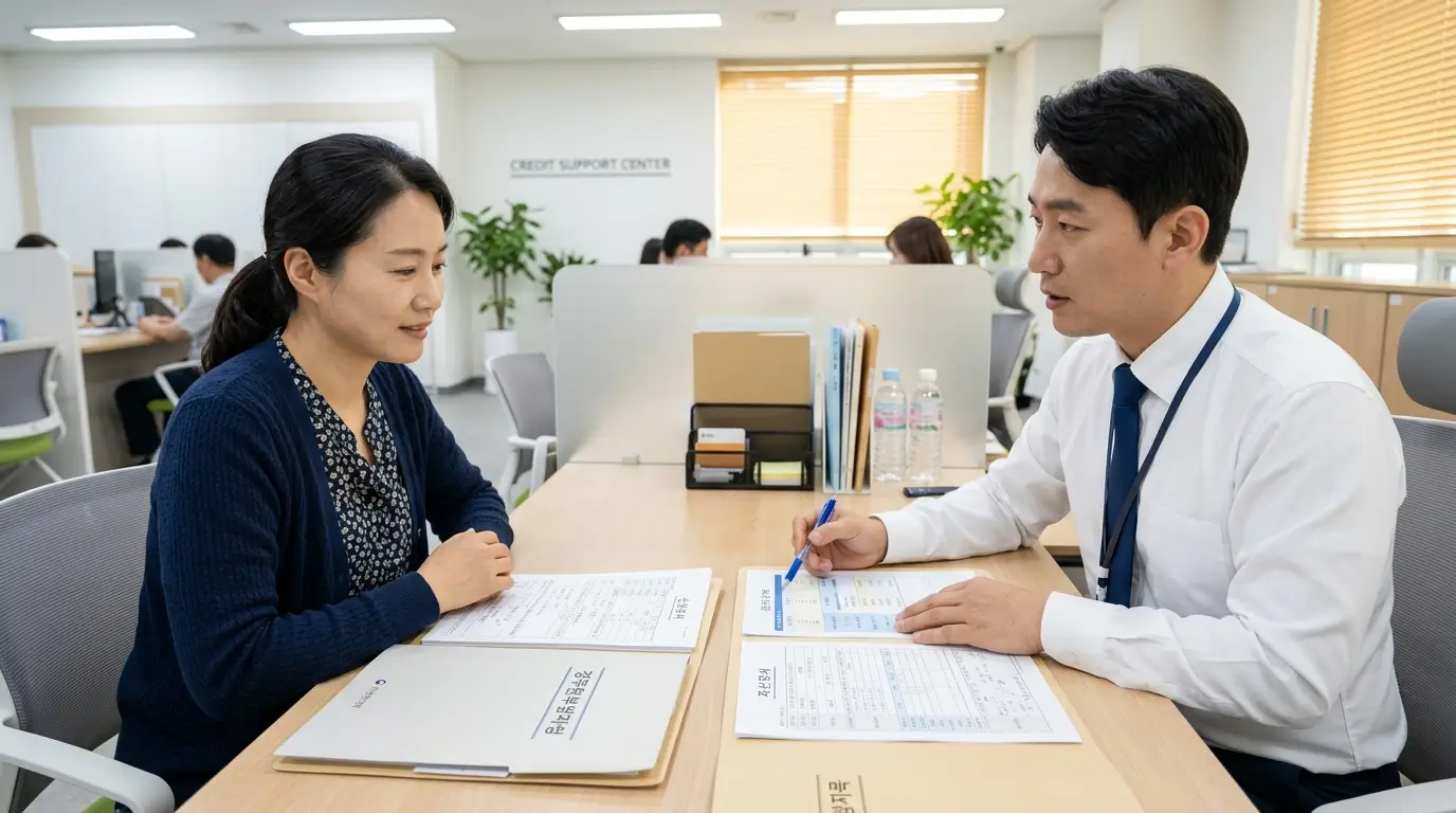 2금융 신용대출 평점 하락 최소화 및 우량 이율 조율을 위한 금융사 한도 대조 과정