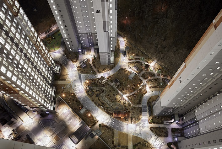 영종하늘도시 한신 더휴 스카이파크 - 단지 전경