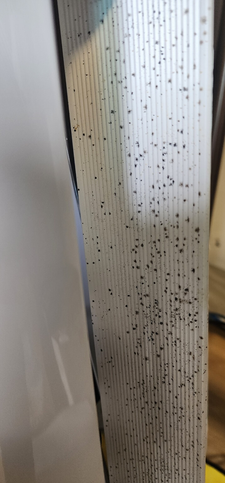 에어컨부품곰팡이