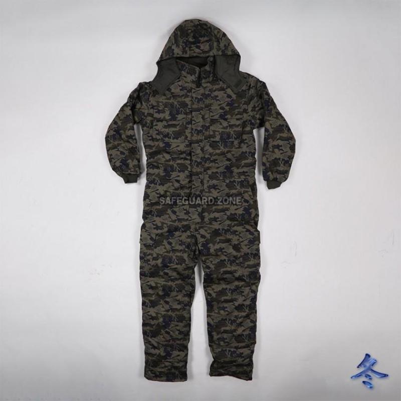 h 겨울카키점프슈트 폴리면점프슈트 겨울의류 ITRZ907