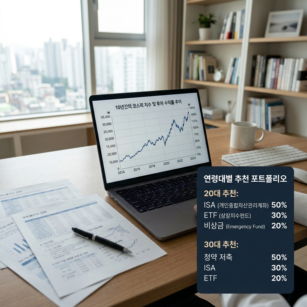 20대30대 연령별 시드머니 재테크 포트폴리오 비교
