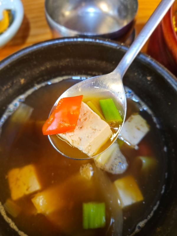 마니산산채 된장찌개