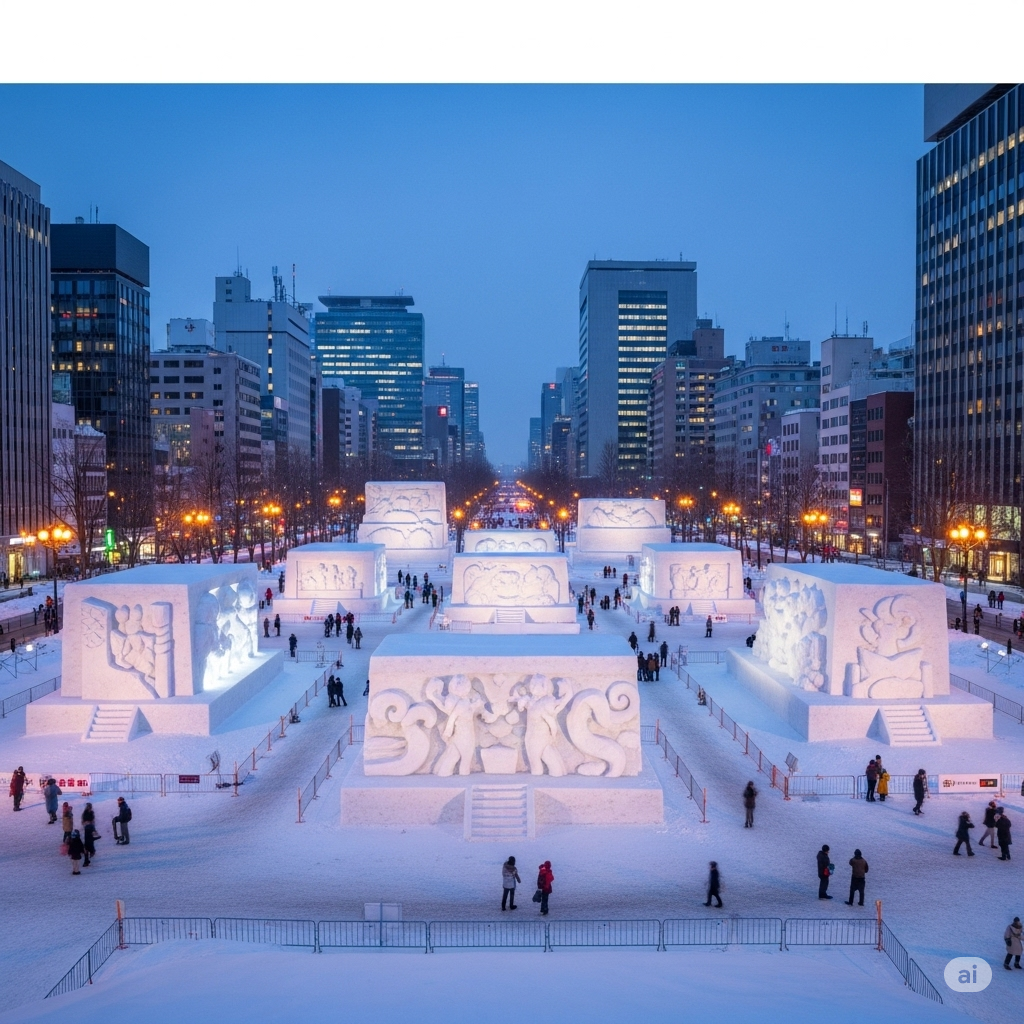삿포로 눈 축제(Sapporo Snow Festival)