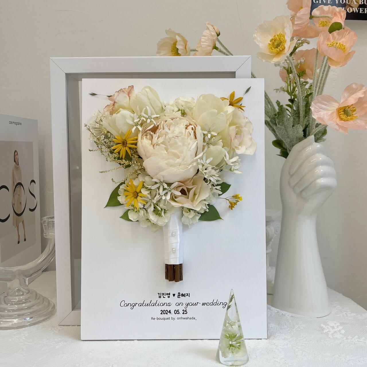 공방 온화하다 부케말리기 캔들 선물 후기