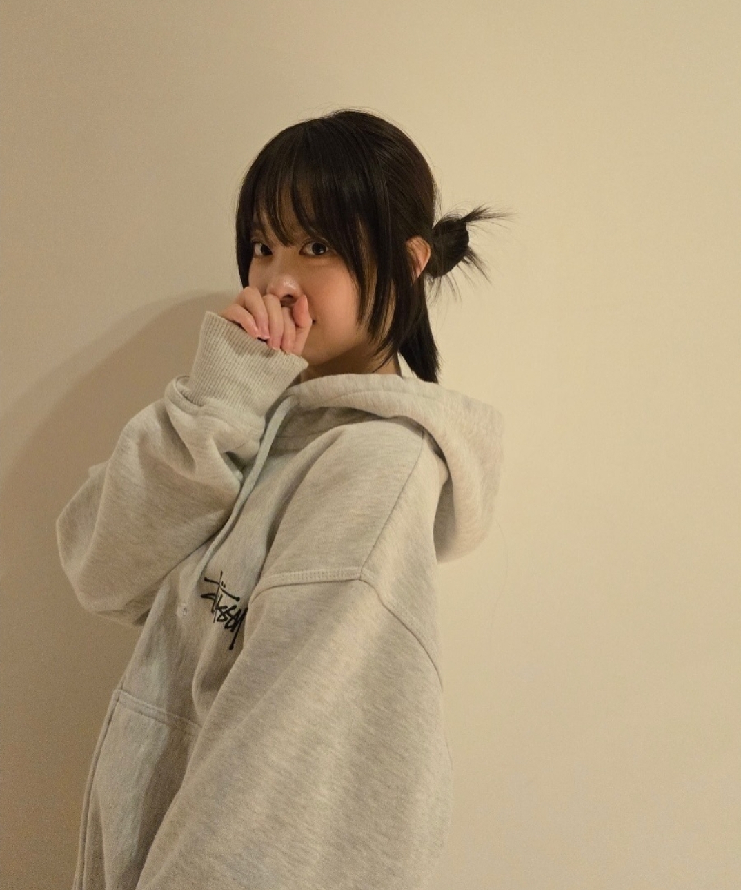 박보영 후드 집업