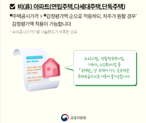 특례보금자리론 신청조건 가입방법 총정리 설명표