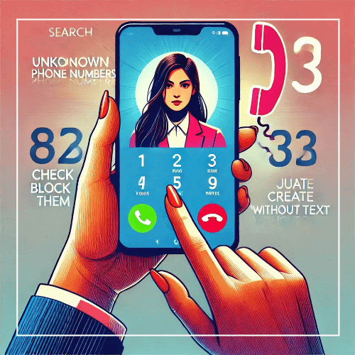 모르는 전화번호 검색 조회