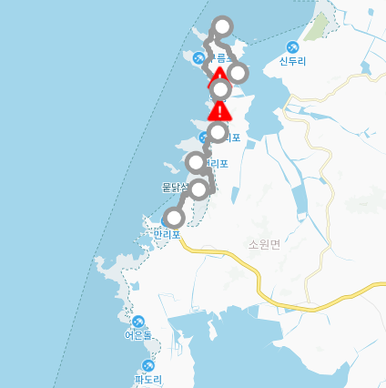 충남 태안 명소 가볼만한곳 걷기좋은 둘레길 서해랑길 67, 68, 69코스