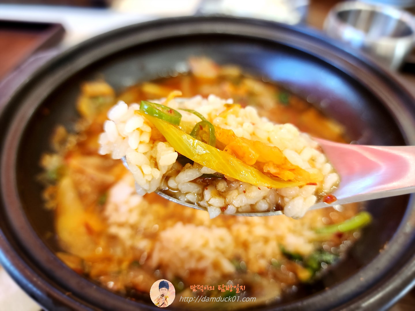 로스카츠 김치우동 나베