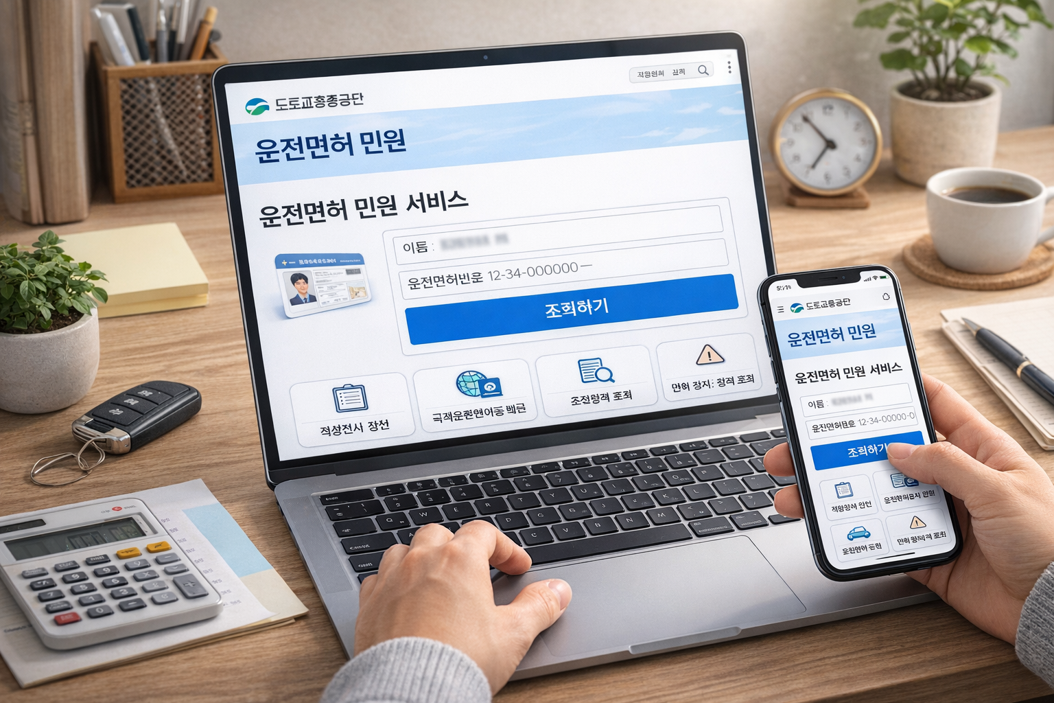 운전면허 민원 사이트