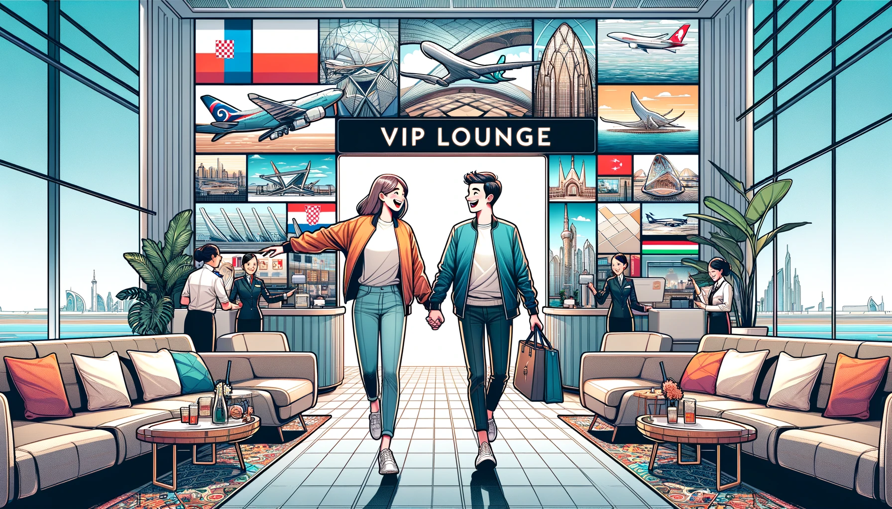 라운지를 이용해보자